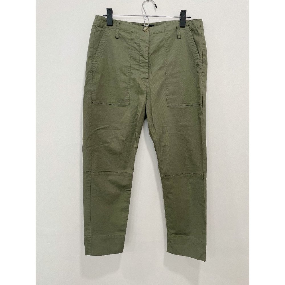 Theory Spring Cargo Faded Army Casual Twill Pants - NWOT